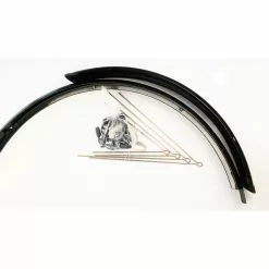 BiXS Schutzblechsatz Campus 3 Lady DI, 26&quot; Schwarz