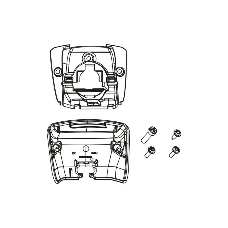 Bosch Halteschalen-Kit Rahmenakku PowerPack Kabelseitig BAD2 BDU35YY