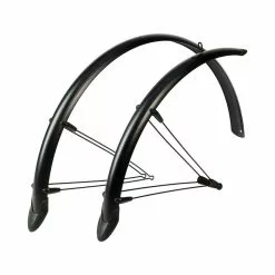 Hebie Schutzblech-Set Rainline City, Schwarzmatt, 28&quot;x1.35 - 1.6, 48mm Breit