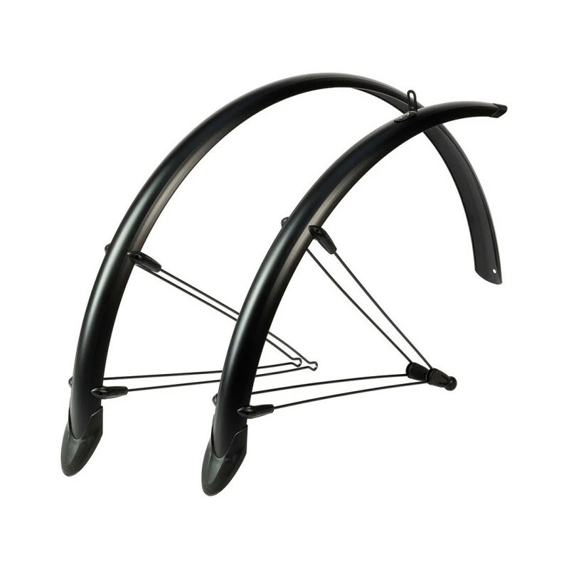 Hebie Schutzblech-Set Rainline City, Schwarzmatt, 28"x1.35 - 1.6, 48mm Breit – Bild 2