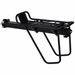 Incirca Sattelst&uuml;tzentr&auml;ger, Mit Seitenhalter, Alu Schwarz, Schnellspannverschluss