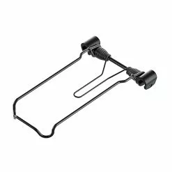 Racktime Federklappe, Clamp-it 2.0 Schwarz, Rohr &Oslash; 12 Mm, 70 Mm Breit