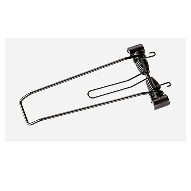 Racktime Federklappe, Clamp-it Black, Rohr Ø 12 Mm, Plattform-Innenmass 70 Mm