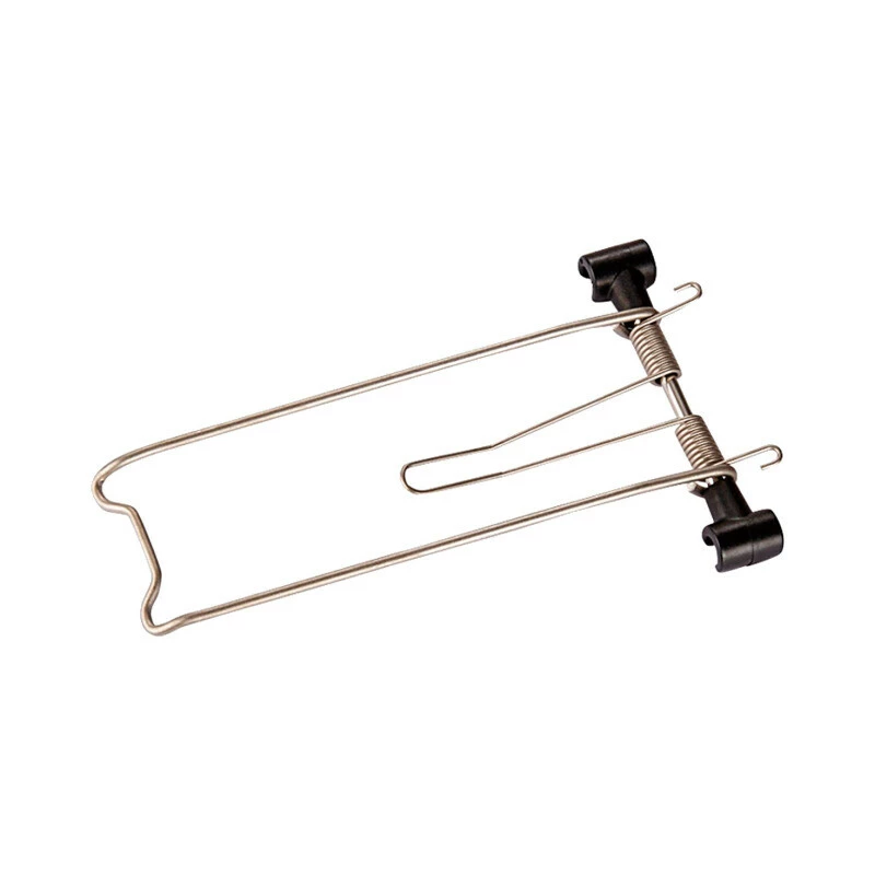 Racktime Federklappe Clamp-It Edelstahl 12mm, Passend Zu Shine Evo Gepäckträger 100mm Breite â Bild 2