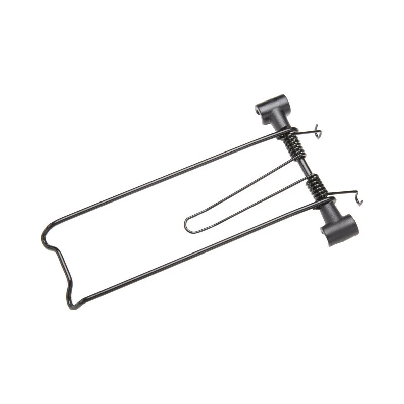 Racktime Federklappe Clamp-It Schwarz 12mm, Passend Zu Shine Evo Gepäckträger 100mm Breite â Bild 2