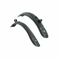 SKS Steckschutzblechgarnitur Beavertail 26&quot;-28&quot; Schwarz